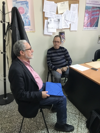 ΔΕΛΤΙΟ ΤΥΠΟΥ - ΣΥΝΑΝΤΗΣΗ ΠΡΟΕΔΡΟΥ ΜΕ ΥΠΟΨΗΦΙΟ ΔΗΜΑΡΧΟ κο. ΑΓΑΛΙΑΝΟ ΙΩΑΝΝΗ